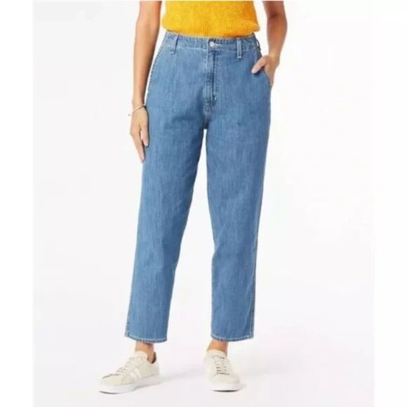 NWOT Denizen From Levi's Loose Taper High Waisted sz 10 Medium Wash Denim Jeans - Picture 1 of 13